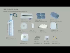 Anästhesie-Signal-doppelter Arm-Anhänger, chirurgische ICU Raum-Einheit des Krankenhaus-