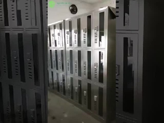 Medizinischer Schrank aus Edelstahl