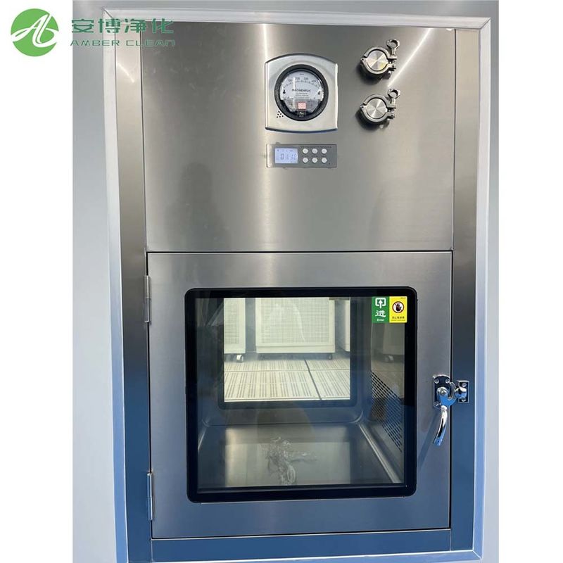 AMBER Dynamic Laminar Flow Pass Box with HEPA/ULPA filtration with UV lamp