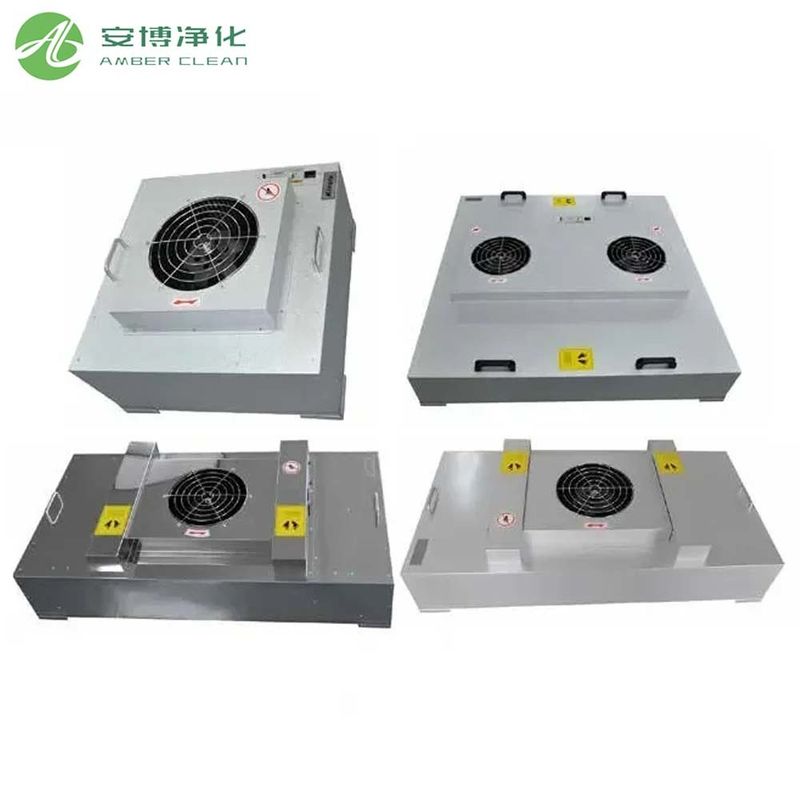 HEPA-Filtrationsschicht Stahlmaterial Reinraumventilatorfilter