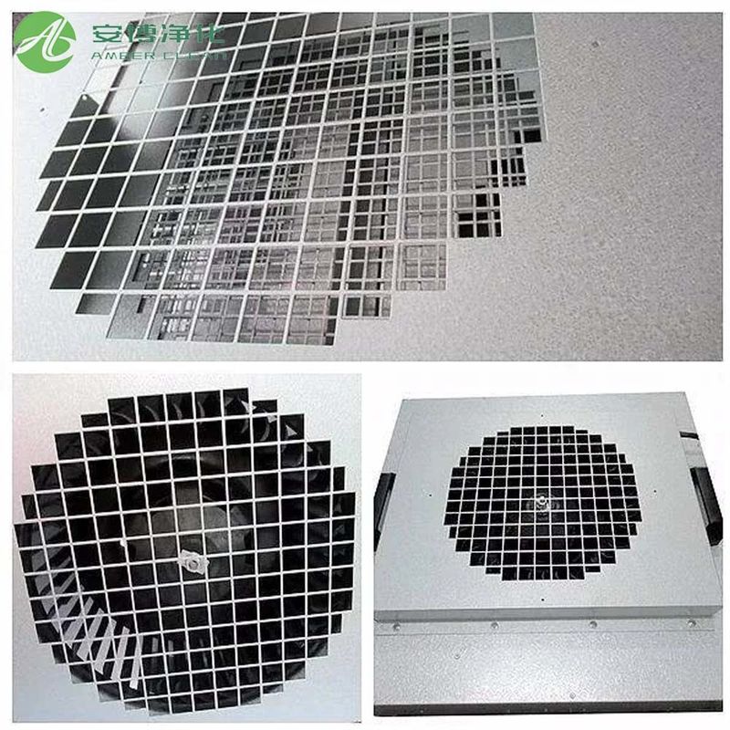 AMBER Klasse 100 Verzinktes Stahl 46KG Filterlüftereinheit AC 220V/50HZ