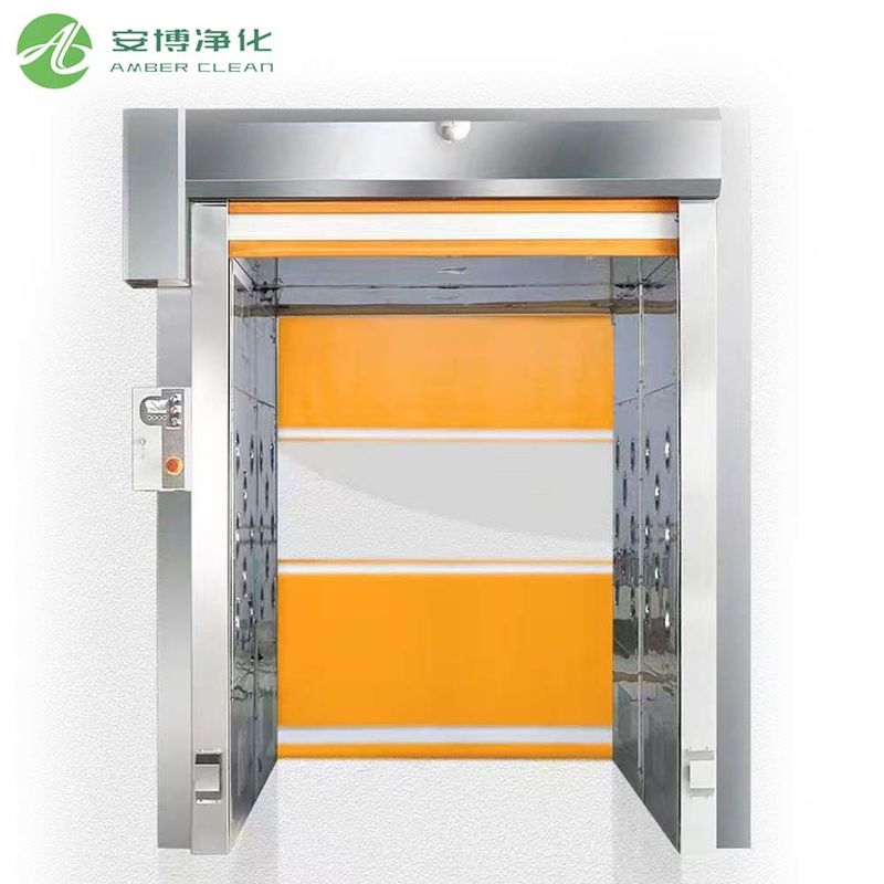 GMP Werkstatt HEPA Filter PVC Schleifer Tür SUS201 Frachtluftdusche