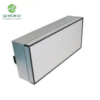 AMBER Galvanisiertes Stahlblech 6 Zoll Lüfterfilter HEPA FFU 600*1200*285mm Größe